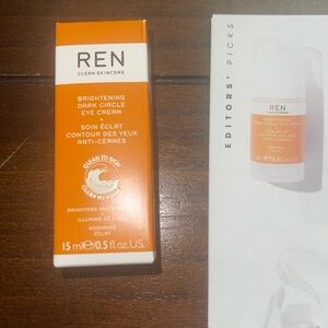 Ren Skincare Radiance Brightening dark circle eye cream